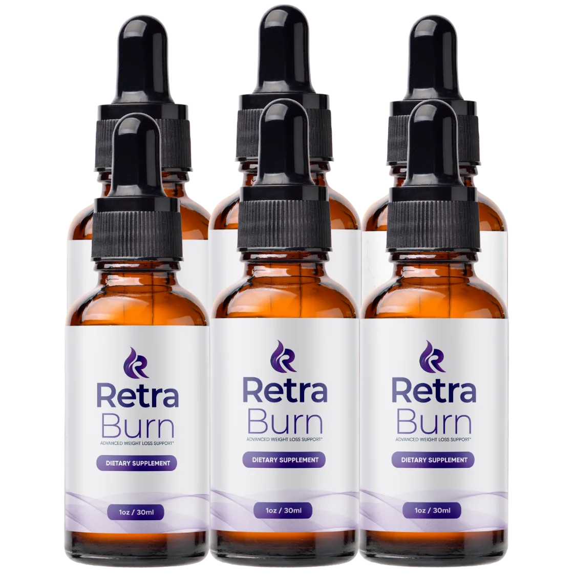 RetraBurn 6 Bottles Ultimate Metabolic Transformation Bundle